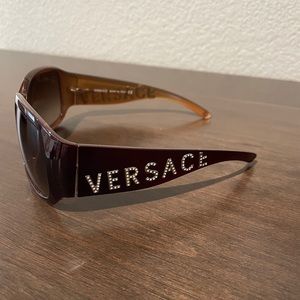 Versace- swarovski crystals sunglasses